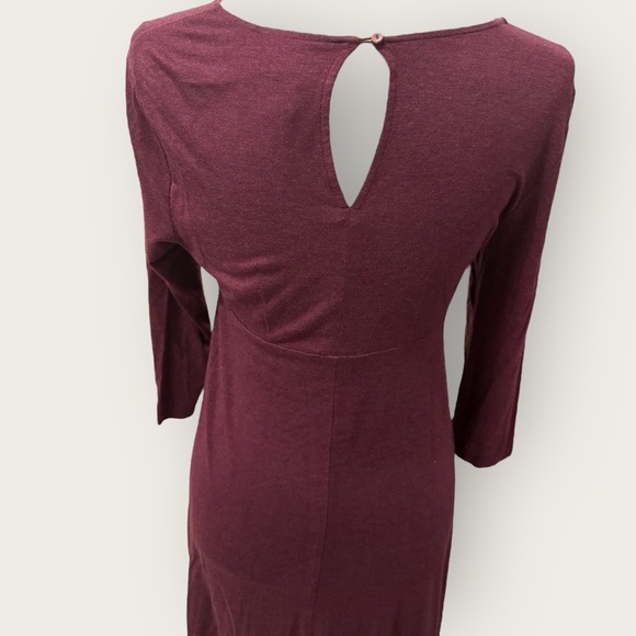 CYNTHIA ROWLEY | Small Burgundy Dress - Picture 3 of 4
